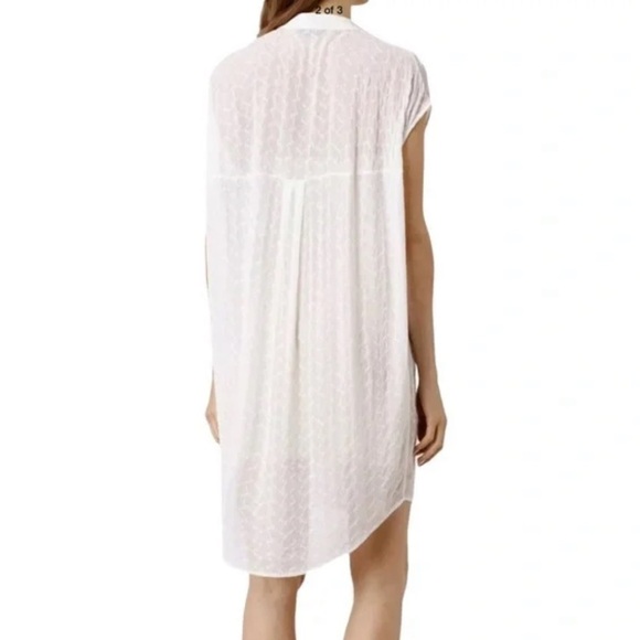 All Saints Sheer Embroidery Tunic - Picture 3 of 8